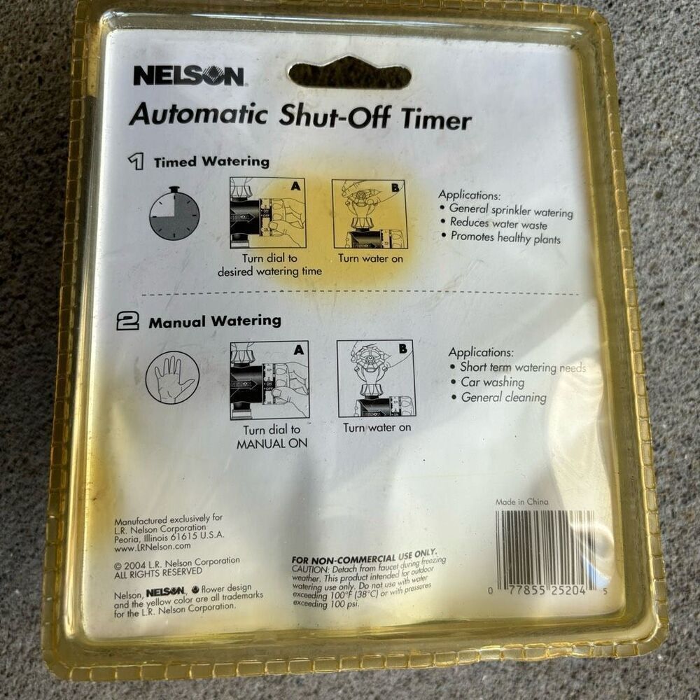 Nelson Automatic Shut-Off Timer *New* - Picture 4 of 5